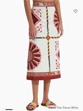 LA DoubleJ Baia Midi Skirt